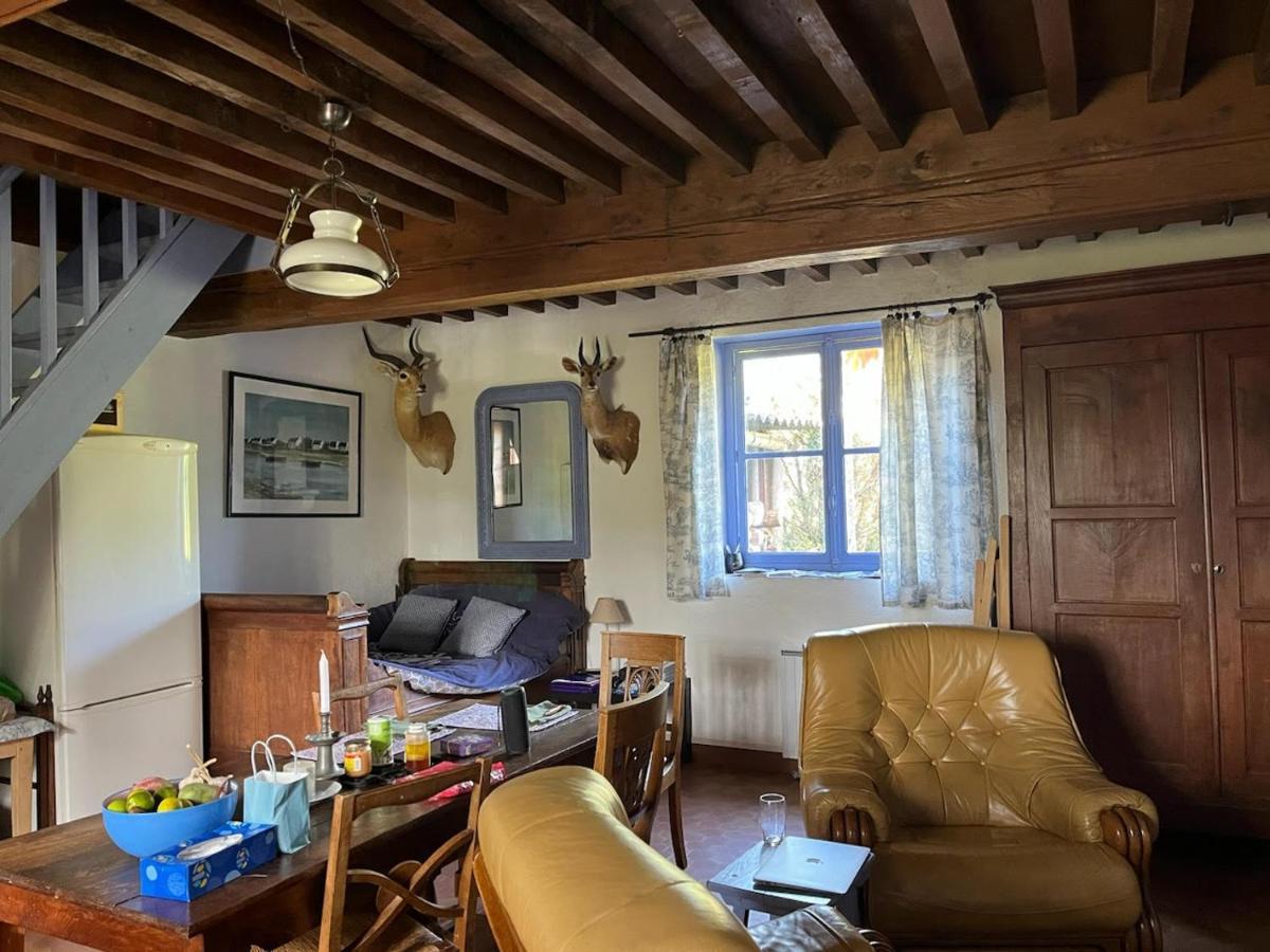 Maison Bleue Lavault-de-Fretoy Luaran gambar