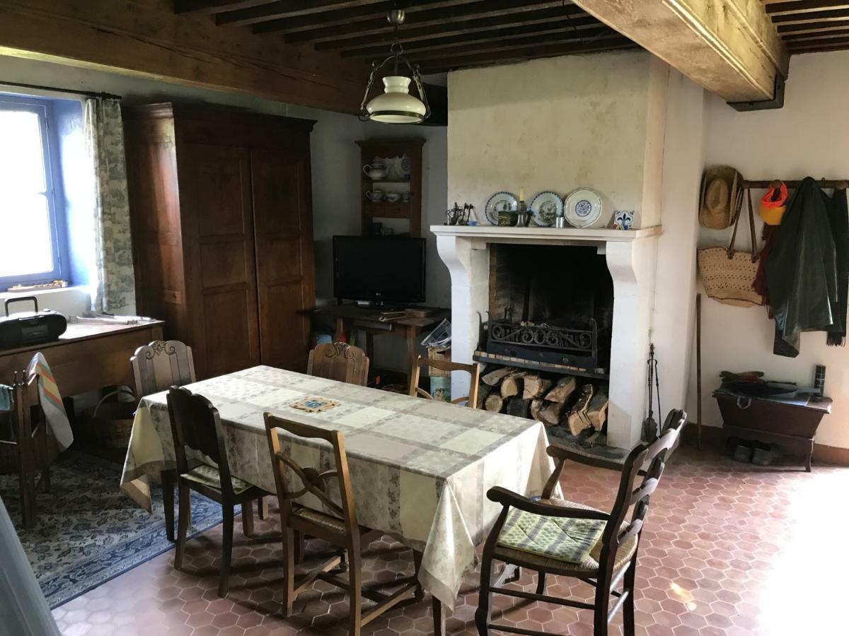 Maison Bleue Lavault-de-Fretoy Luaran gambar